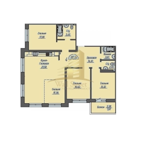 4к две минуты от метро